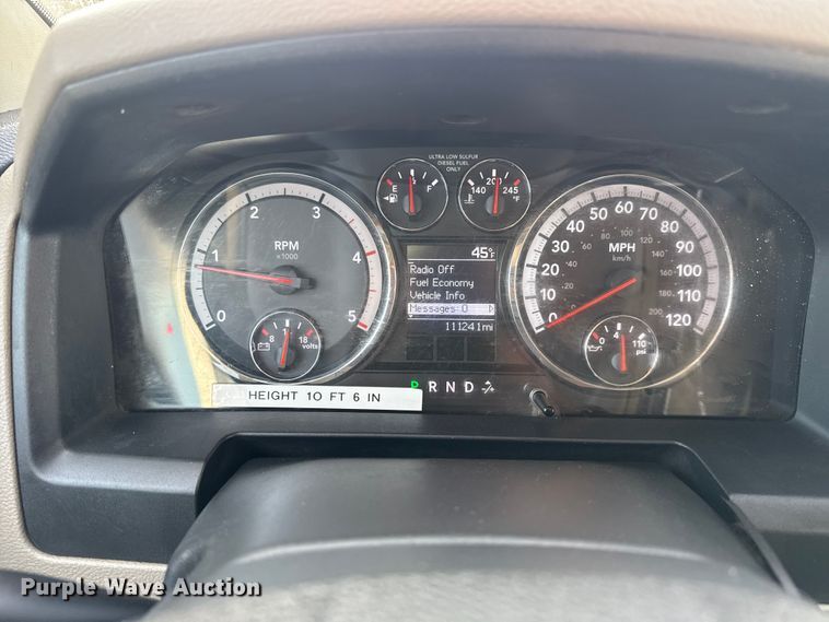 image for item EG1878 2012 Dodge Ram 5500HD vacuum truck