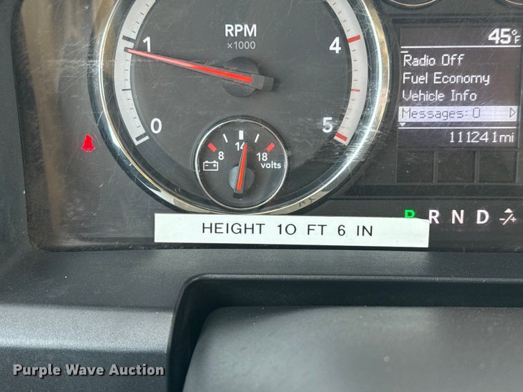 image for item EG1878 2012 Dodge Ram 5500HD vacuum truck