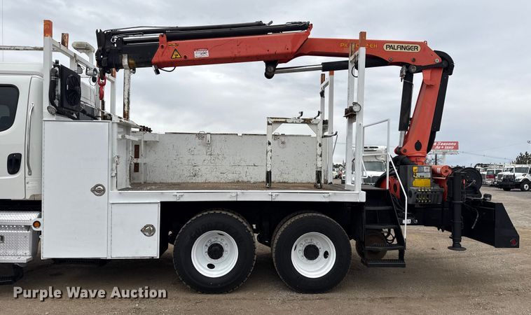 image for item EG1883 2012 Freightliner Business Class M2 Crew Cab crane truck