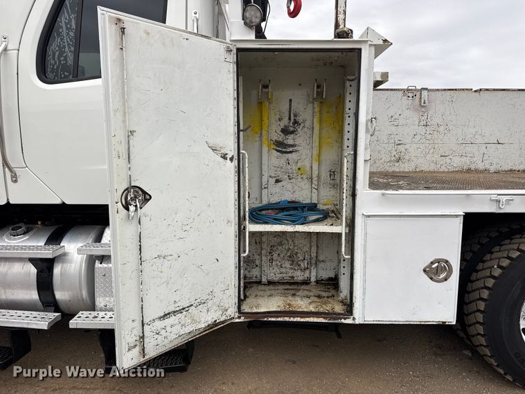 image for item EG1883 2012 Freightliner Business Class M2 Crew Cab crane truck