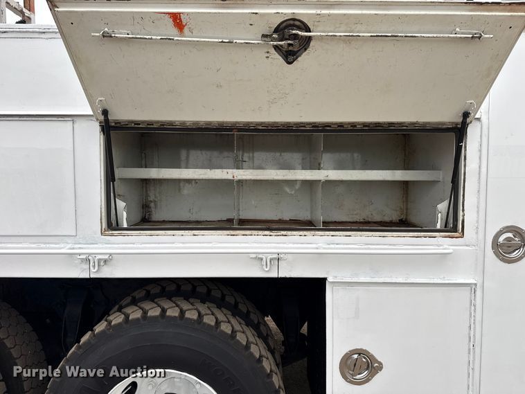 image for item EG1883 2012 Freightliner Business Class M2 Crew Cab crane truck