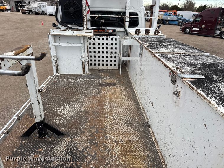 image for item EG1883 2012 Freightliner Business Class M2 Crew Cab crane truck