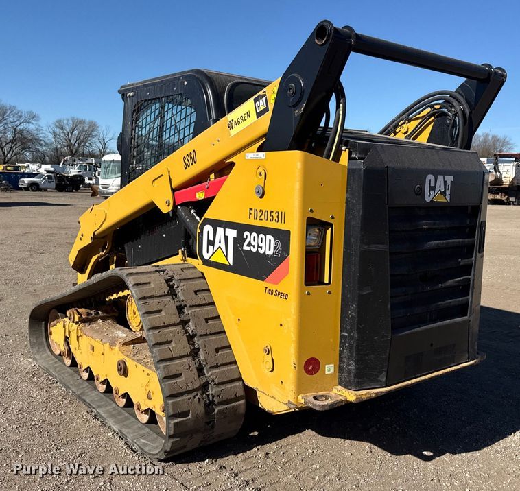 image for item EG1890 2019 Caterpillar 299D2 tracked skid steer loader