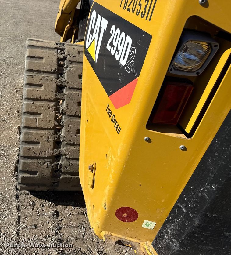 image for item EG1890 2019 Caterpillar 299D2 tracked skid steer loader
