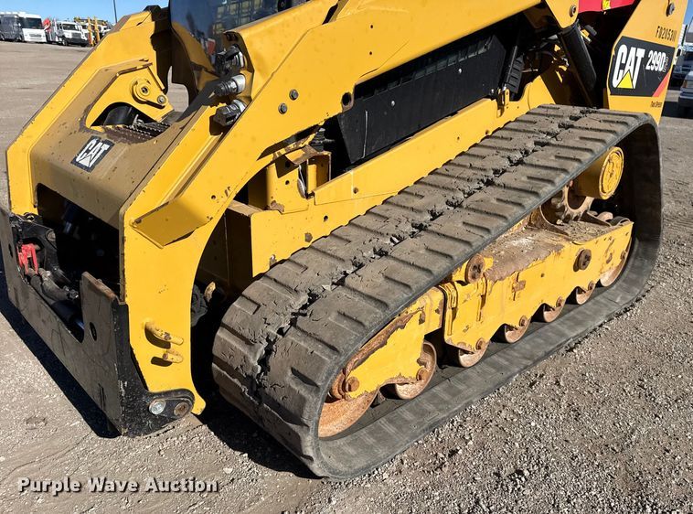 image for item EG1890 2019 Caterpillar 299D2 tracked skid steer loader
