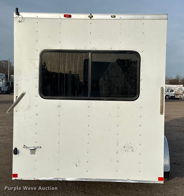 image for item EG1899 2023 Grandview Sales 7X14 TA OFFICE enclosed cargo trailer