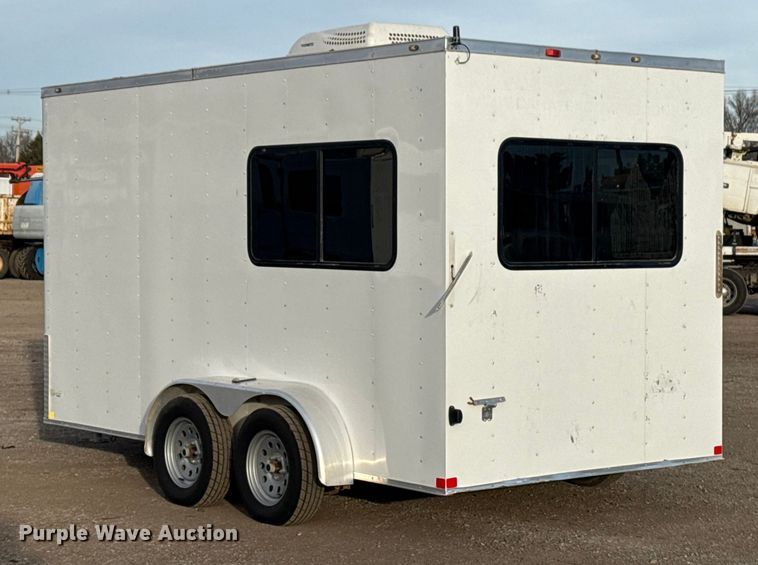image for item EG1899 2023 Grandview Sales 7X14 TA OFFICE enclosed cargo trailer