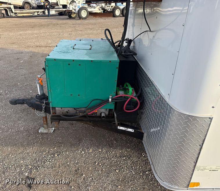 image for item EG1899 2023 Grandview Sales 7X14 TA OFFICE enclosed cargo trailer