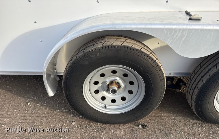 image for item EG1899 2023 Grandview Sales 7X14 TA OFFICE enclosed cargo trailer