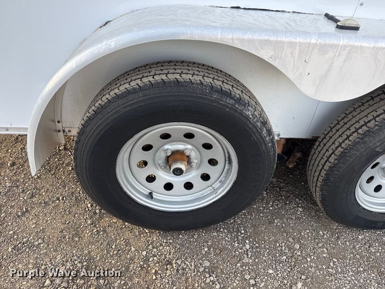 image for item EG1899 2023 Grandview Sales 7X14 TA OFFICE enclosed cargo trailer