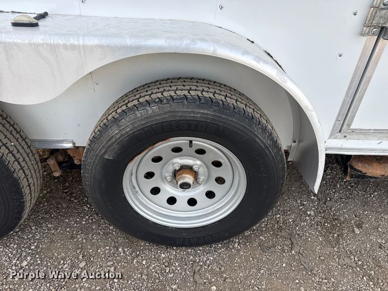 image for item EG1899 2023 Grandview Sales 7X14 TA OFFICE enclosed cargo trailer