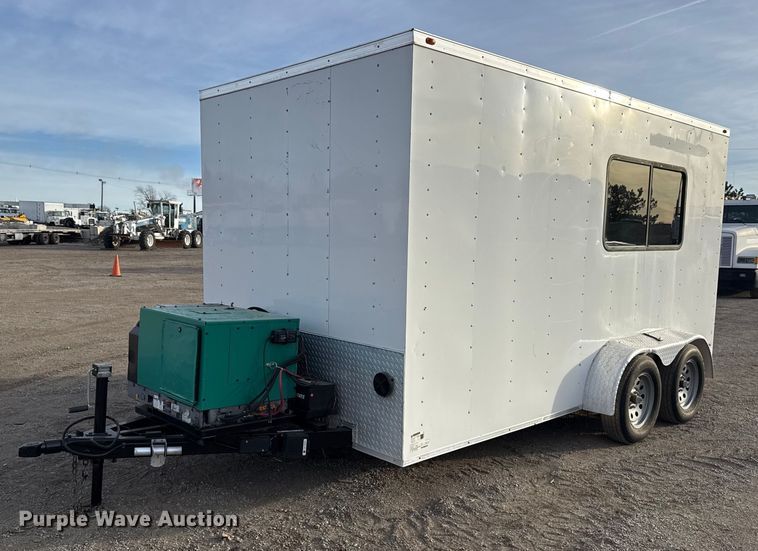 image for item EG1900 2022 Grandview Sales  7X14 TA Enclosed enclosed cargo trailer