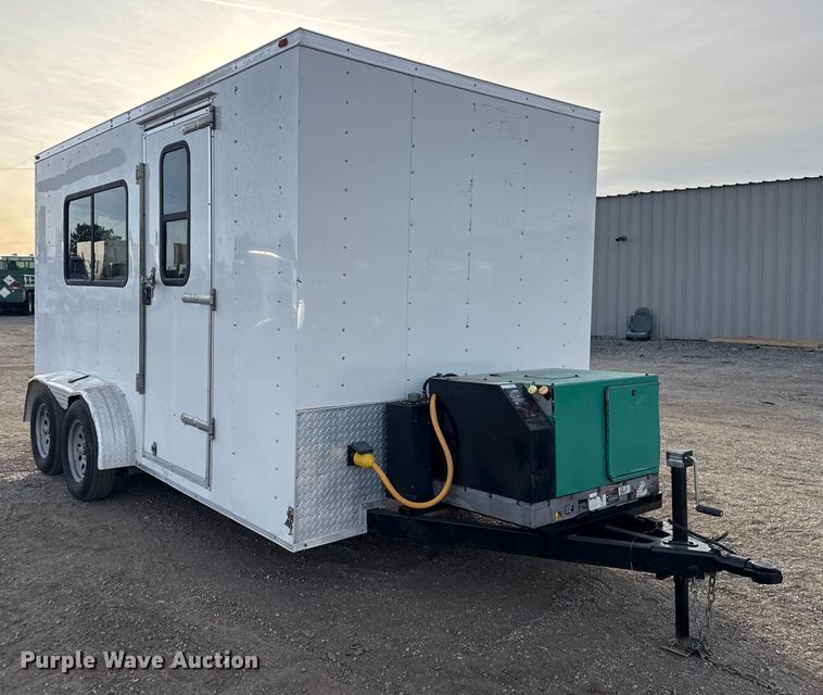 image for item EG1900 2022 Grandview Sales  7X14 TA Enclosed enclosed cargo trailer