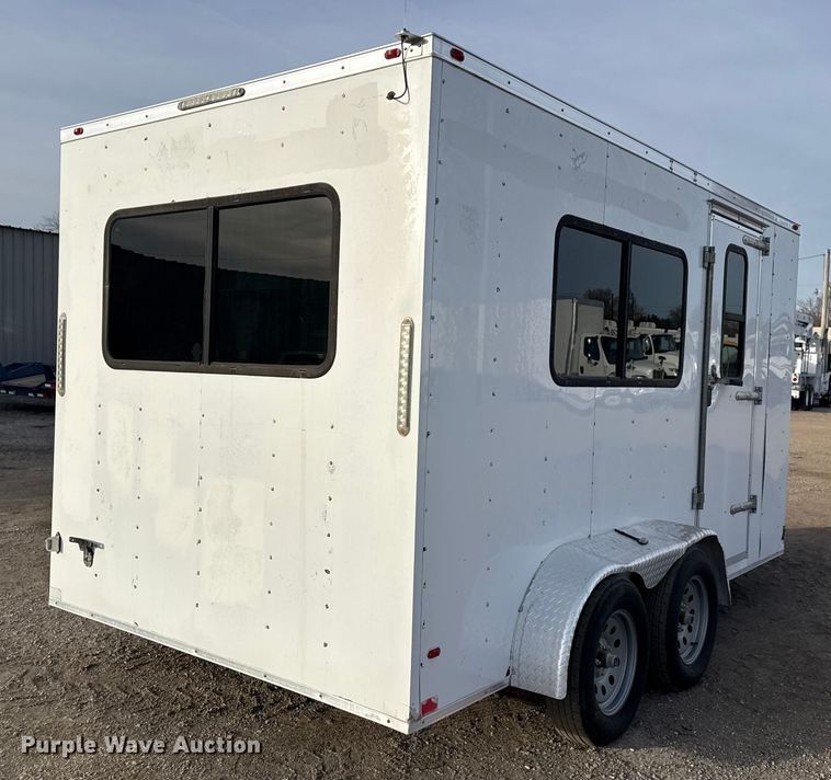 image for item EG1900 2022 Grandview Sales  7X14 TA Enclosed enclosed cargo trailer