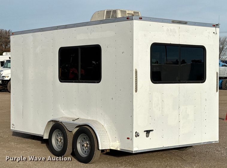 image for item EG1900 2022 Grandview Sales  7X14 TA Enclosed enclosed cargo trailer