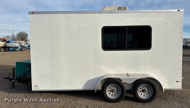 image for item EG1900 2022 Grandview Sales  7X14 TA Enclosed enclosed cargo trailer
