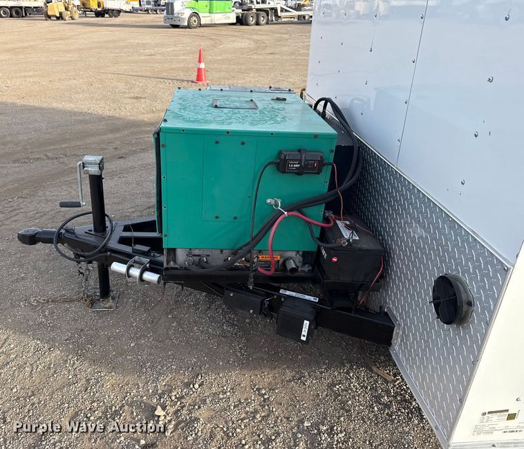 image for item EG1900 2022 Grandview Sales  7X14 TA Enclosed enclosed cargo trailer