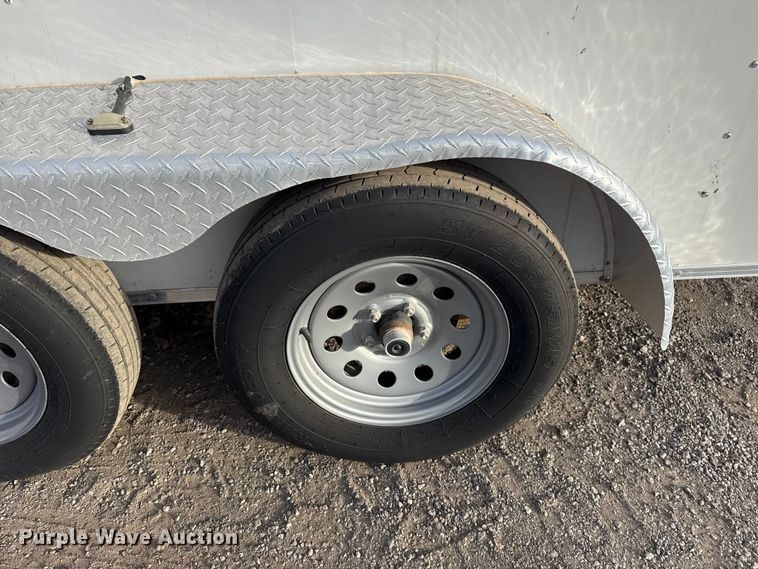 image for item EG1900 2022 Grandview Sales  7X14 TA Enclosed enclosed cargo trailer