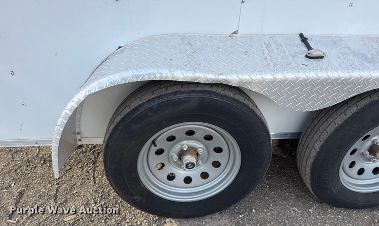 image for item EG1900 2022 Grandview Sales  7X14 TA Enclosed enclosed cargo trailer