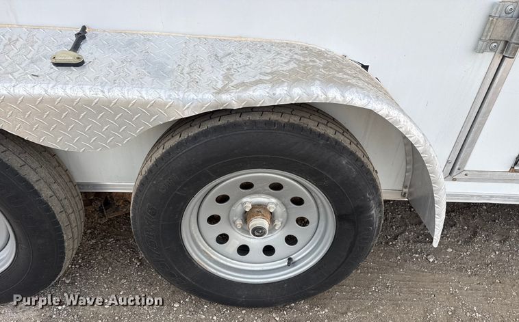 image for item EG1900 2022 Grandview Sales  7X14 TA Enclosed enclosed cargo trailer