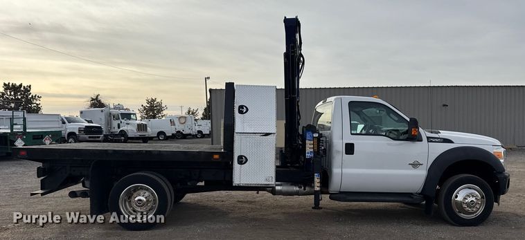 image for item EG1904 2015 Ford F550 flatbed truck