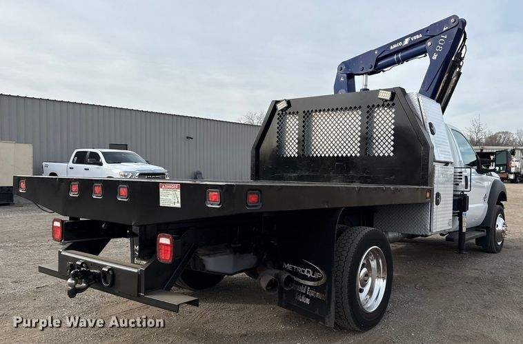 image for item EG1904 2015 Ford F550 flatbed truck