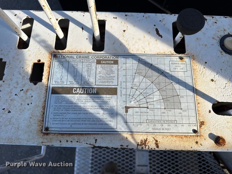 image for item EG1908 2003 Mack RD crane truck