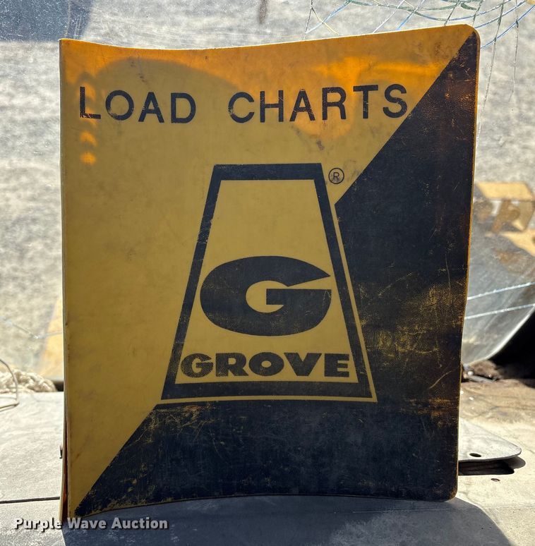 image for item EG8312 1989 Grove Manufacturing RT-528C crane