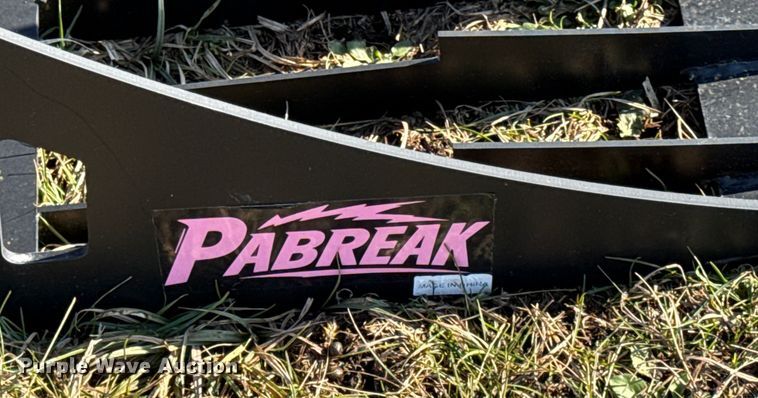 image for item EN0128 Pabreak skid steer rock grapple bucket