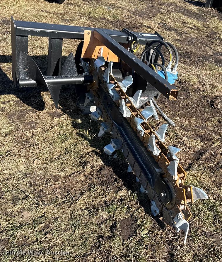 image for item EN0129 Skid steer trencher