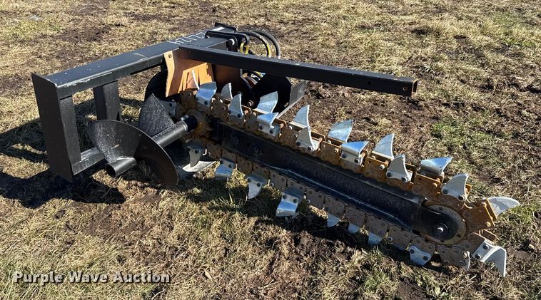 image for item EN0129 Skid steer trencher