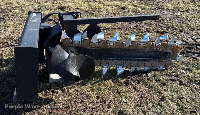 image for item EN0129 Skid steer trencher