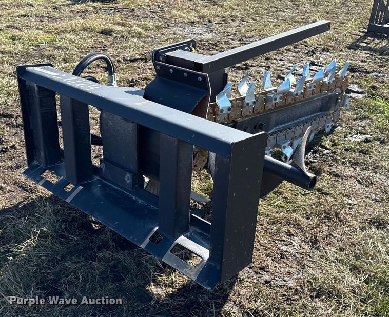 image for item EN0129 Skid steer trencher