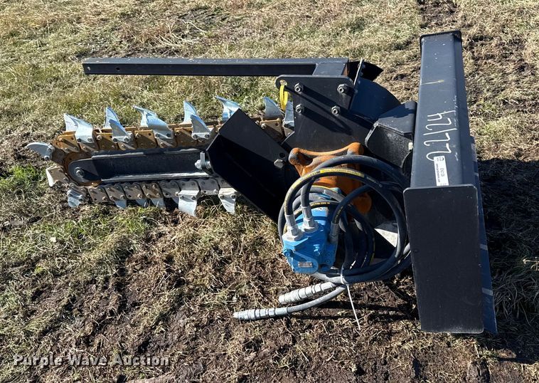 image for item EN0129 Skid steer trencher