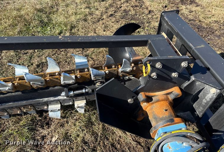 image for item EN0129 Skid steer trencher