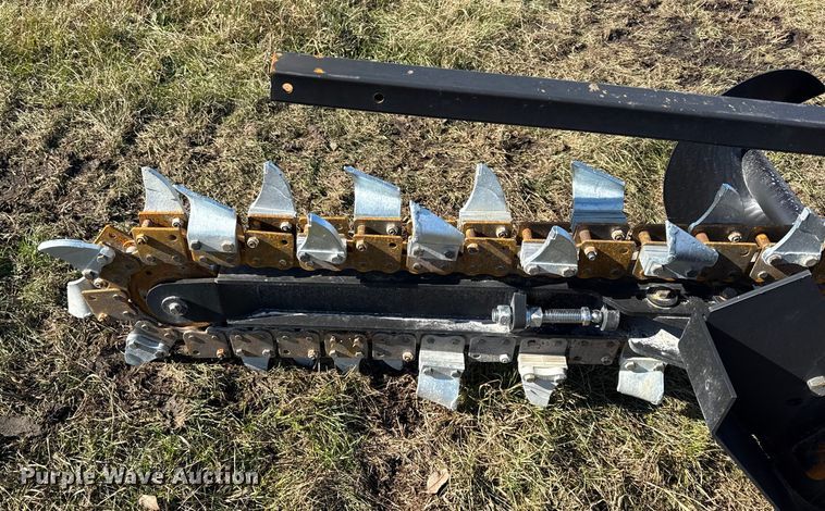 image for item EN0129 Skid steer trencher