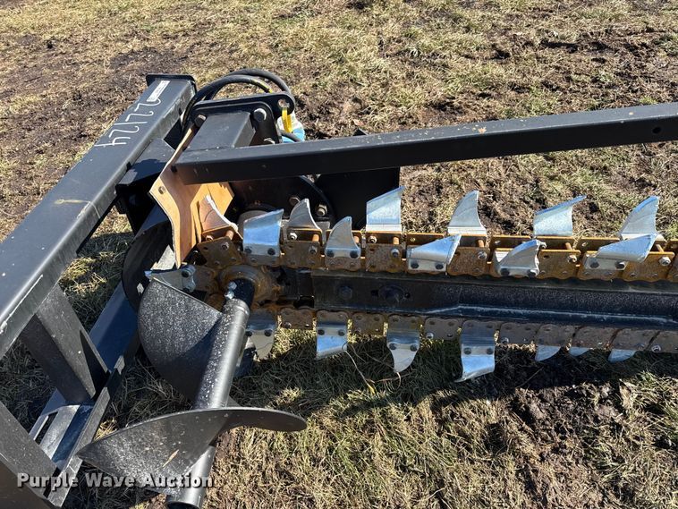 image for item EN0129 Skid steer trencher