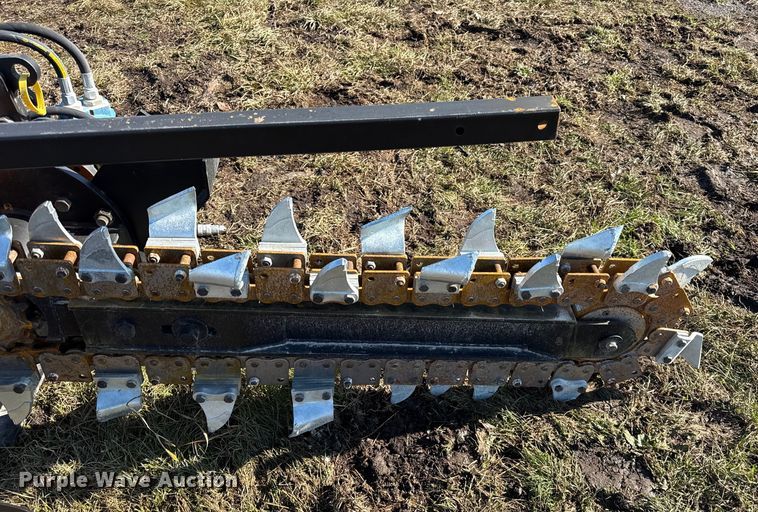 image for item EN0129 Skid steer trencher