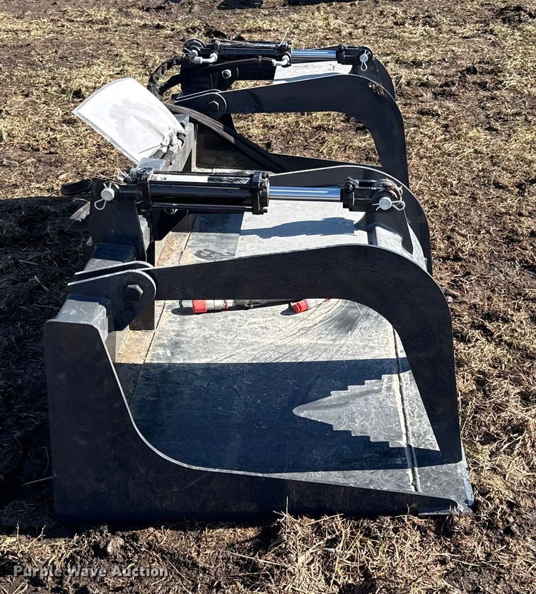 image for item EN0131 2025 Wolverine GB-11-72W skid steer grapple bucket