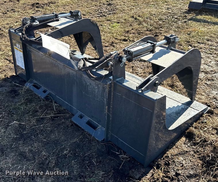 image for item EN0131 2025 Wolverine GB-11-72W skid steer grapple bucket