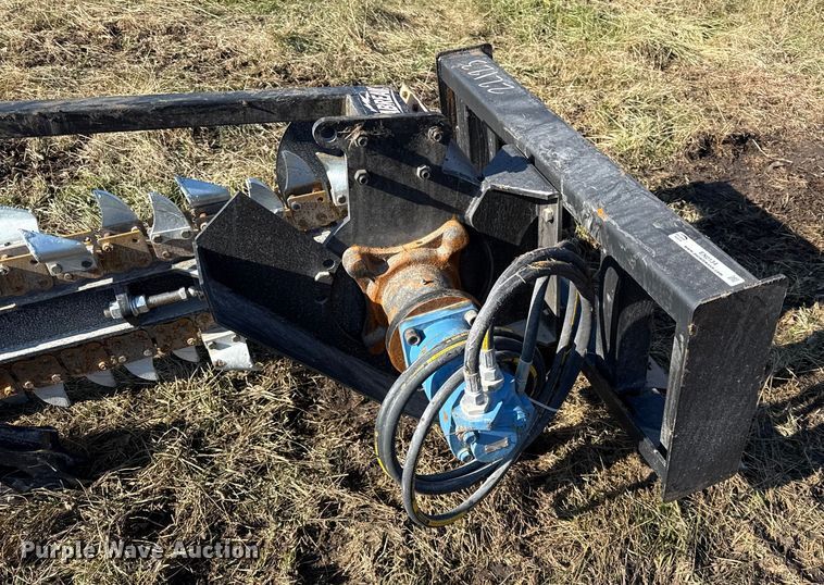 image for item EN0134 Pabreak skid steer trencher