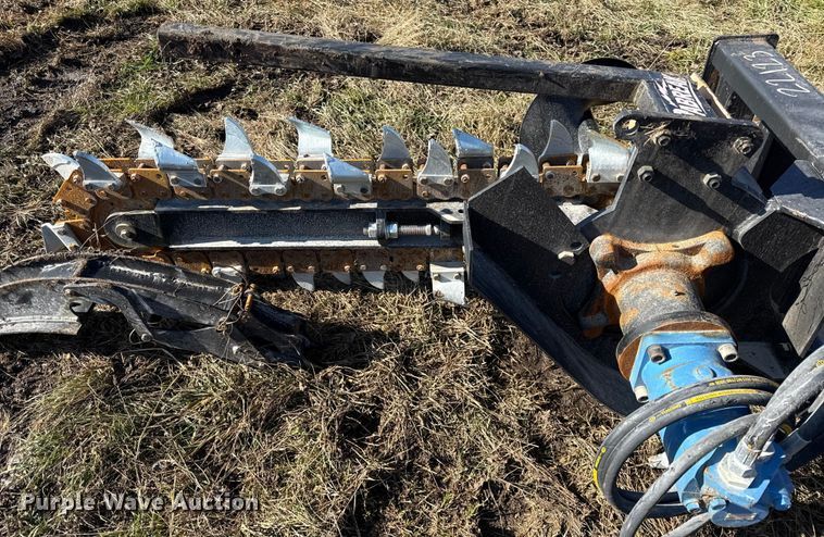 image for item EN0134 Pabreak skid steer trencher