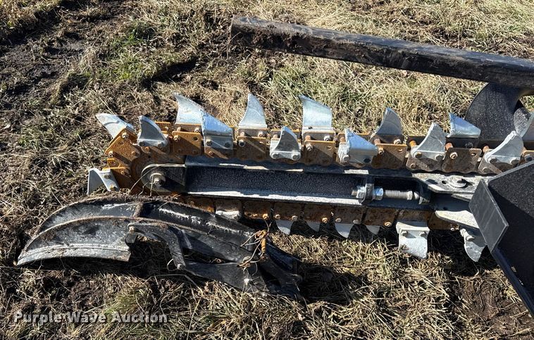 image for item EN0134 Pabreak skid steer trencher