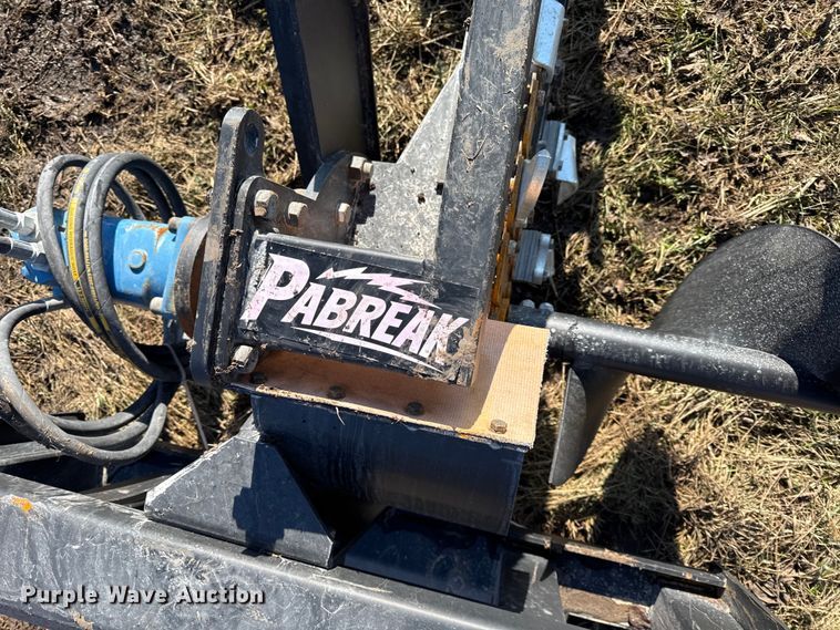 image for item EN0134 Pabreak skid steer trencher