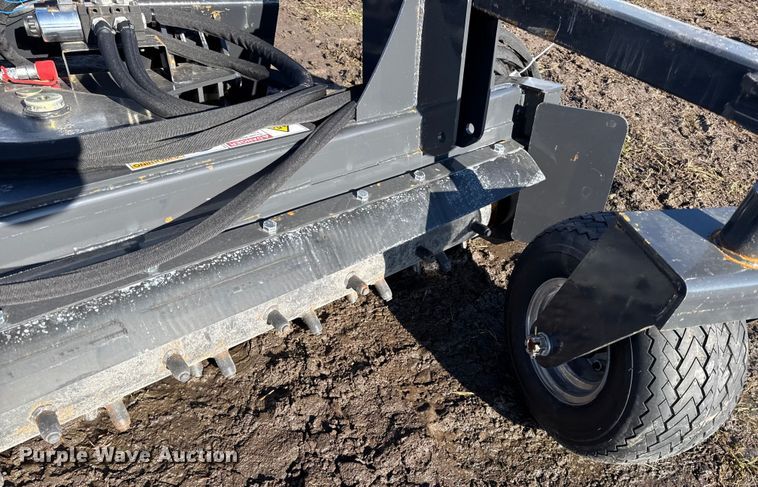 image for item EN0137 2025 Landonor PR-12-72W skid steer landscape rake