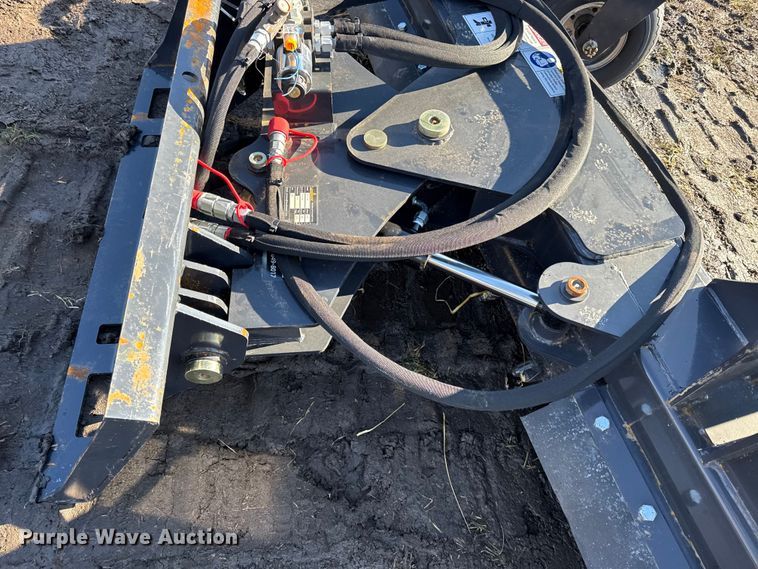 image for item EN0137 2025 Landonor PR-12-72W skid steer landscape rake