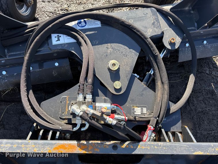 image for item EN0137 2025 Landonor PR-12-72W skid steer landscape rake