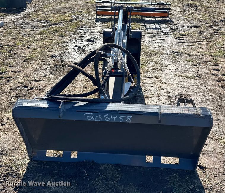 image for item EN0138 LandHonor BH-12-72D skid steer backhoe