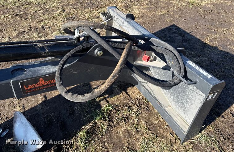 image for item EN0138 LandHonor BH-12-72D skid steer backhoe