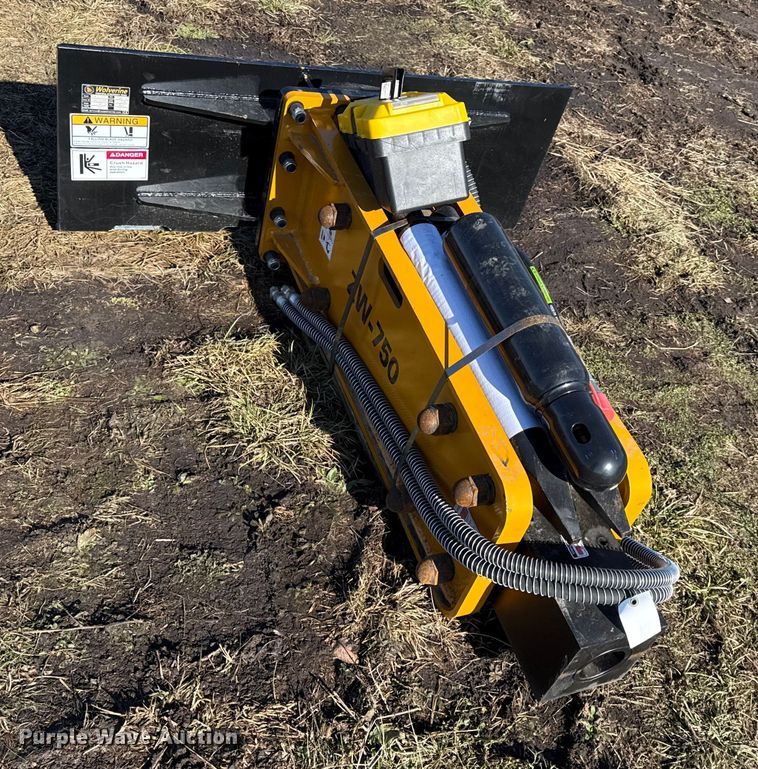 image for item EN0141 2025 Wolverine CB-11-750F skid steer breaker